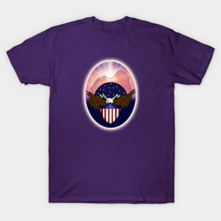 The Great Seal Glowing Oval (Small Print) T-Shirt